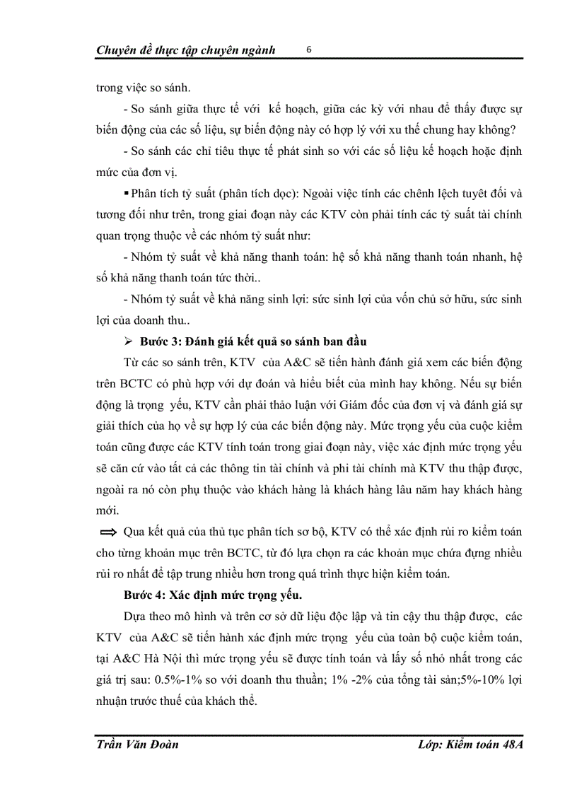 image for page Hoàn thiện vận dụng thủ tục phân tích trong quy trình kiểm toán báo cáo tài chính do Chi nhánh Công ty Trách Nhiệm Hữu Hạn Kiểm toán và Tư vấn tại Hà Nội thực hiện.