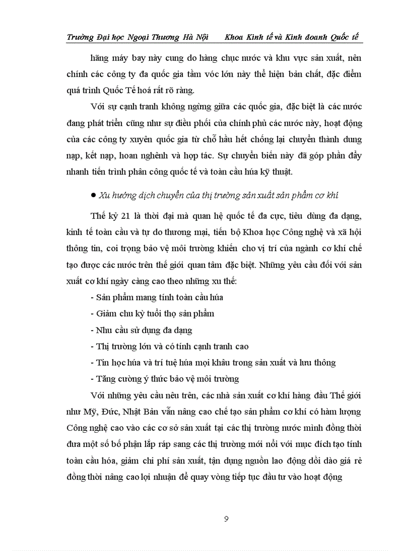 image for page Phát triển ngành công nghiệp cơ khí Việt Nam trong tiến trình hội nhập kinh tế quốc tế