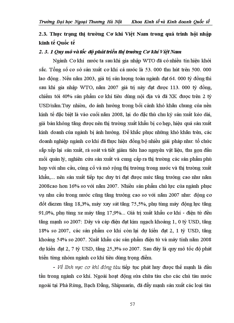 image for page Phát triển ngành công nghiệp cơ khí Việt Nam trong tiến trình hội nhập kinh tế quốc tế