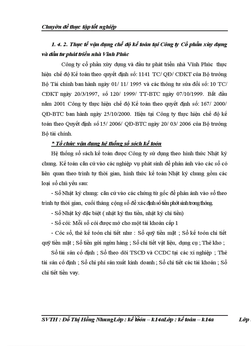 image for page Kế toán tiền lương và các khoản trích theo lương ở Công ty Cổ phần xây dựng và đầu tư phát triển nhà Vĩnh Phúc