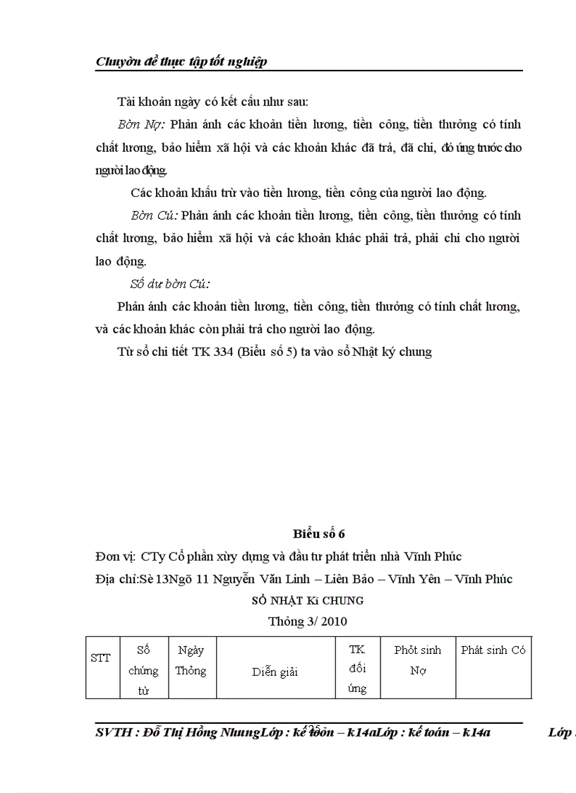 image for page Kế toán tiền lương và các khoản trích theo lương ở Công ty Cổ phần xây dựng và đầu tư phát triển nhà Vĩnh Phúc