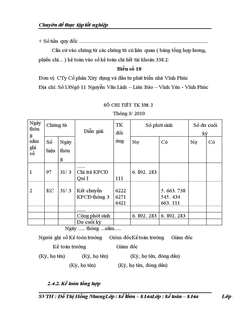 image for page Kế toán tiền lương và các khoản trích theo lương ở Công ty Cổ phần xây dựng và đầu tư phát triển nhà Vĩnh Phúc