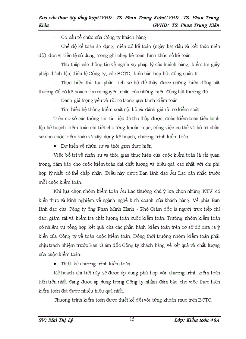 image for page Nhận xét và các giải pháp hoàn thiện hoạt động của Công ty TNHH Kiểm toán Âu Lạc.