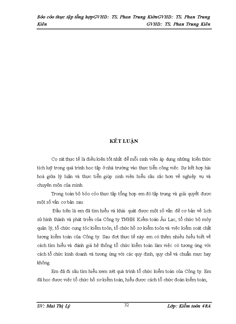 image for page Nhận xét và các giải pháp hoàn thiện hoạt động của Công ty TNHH Kiểm toán Âu Lạc.
