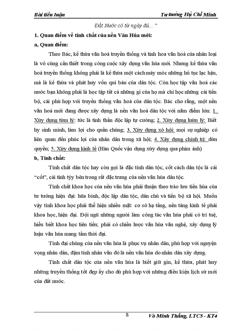 image for page Vận dụng tư tưởng văn hóa văn nghệ của Hồ Chí Minh vào xây dựng nền văm hóa văn nghệ trong giai đoạn hiện nay