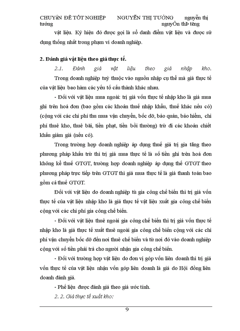 image for page Tổ chức công tác kế toán nguyên vật liệu ở công ty xây dựng số 1