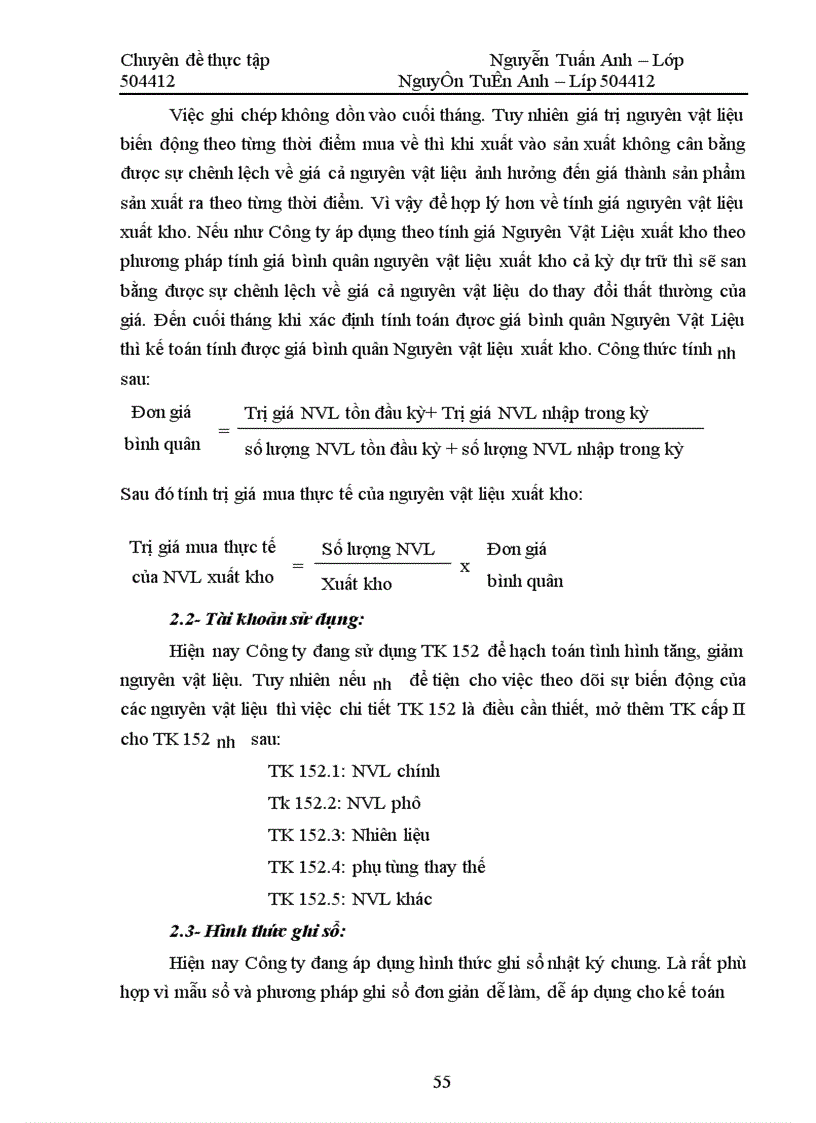 image for page Tổ chức hạch toán kinh tế nguyên vật liệu