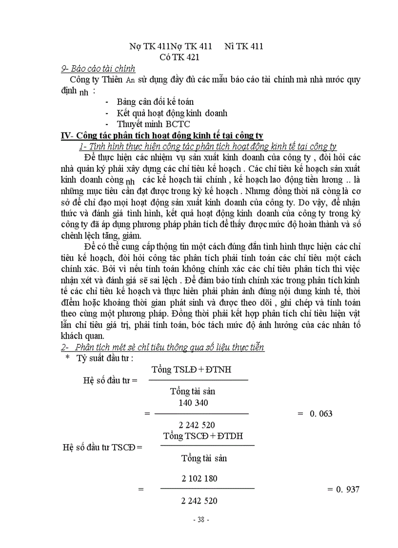image for page Hoạt động kinh doanh và kết quả hoạt động kinh doanh công ty Thiên An
