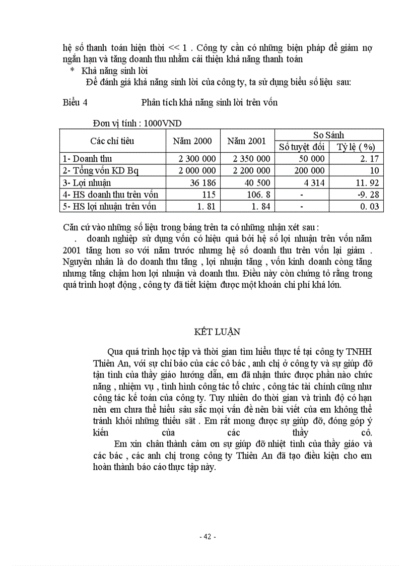 image for page Hoạt động kinh doanh và kết quả hoạt động kinh doanh công ty Thiên An