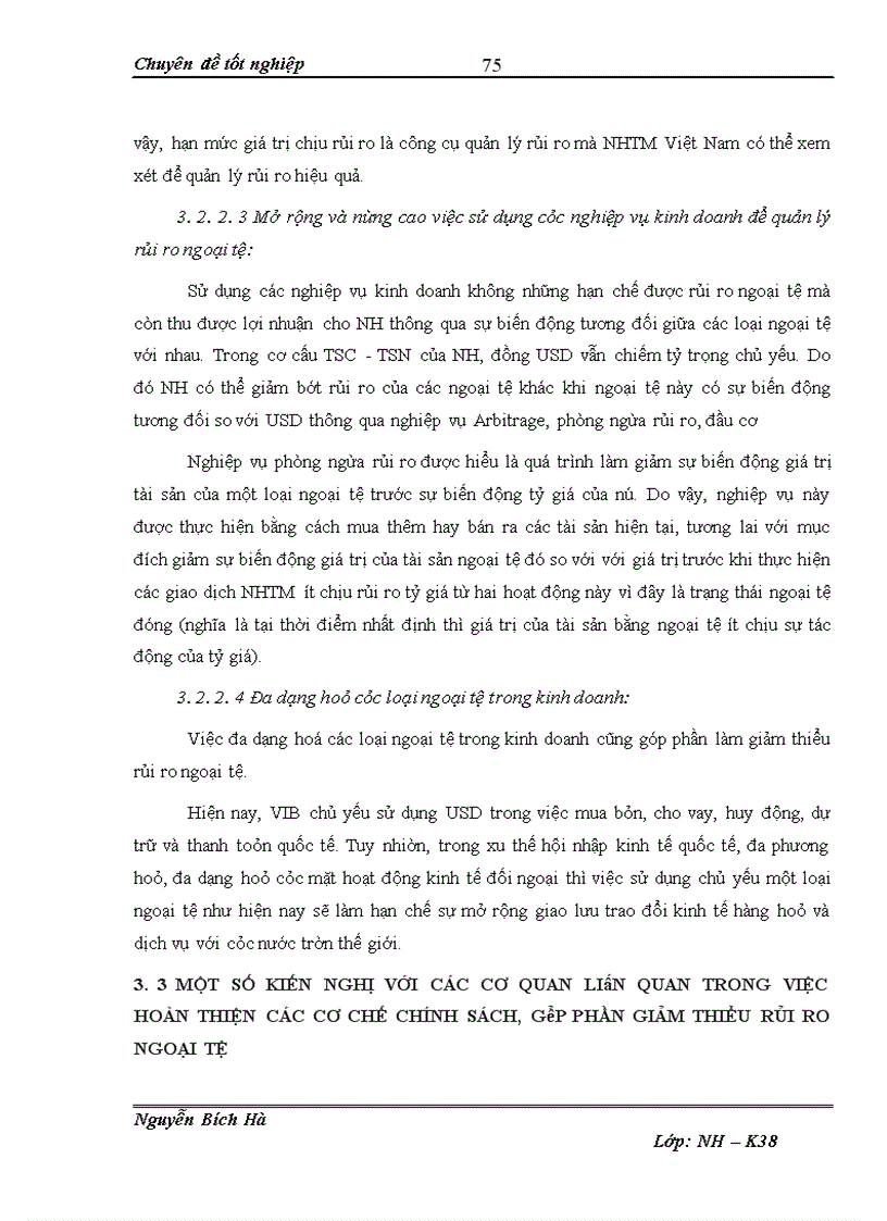 image for page Hạn chế rủi ro trong hoạt động kinh doanh ngoại tệ tại NHTMCP Quốc Tế-VIB