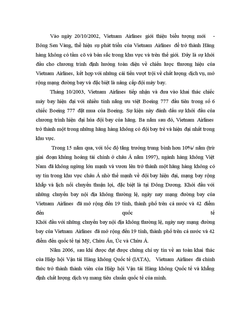 image for page Ngành hàng không Việt Nam trong quá trình hội nhập