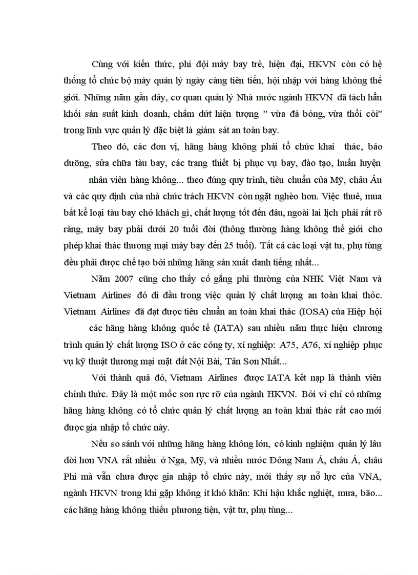 image for page Ngành hàng không Việt Nam trong quá trình hội nhập