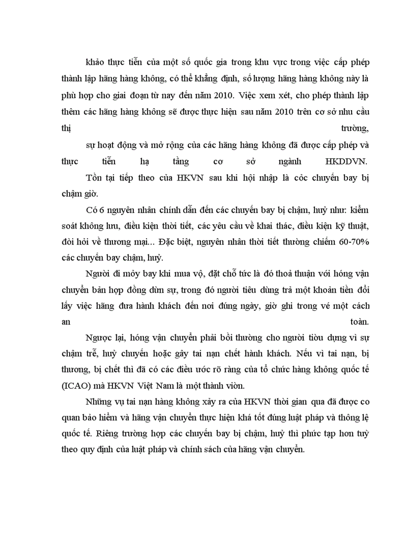 image for page Ngành hàng không Việt Nam trong quá trình hội nhập