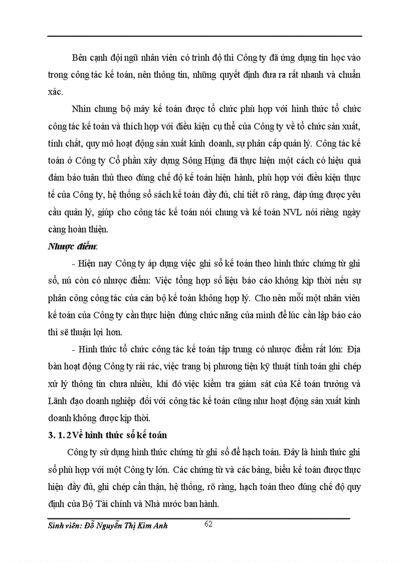 image for page Giải pháp hoàn thiện kế toán nguyên vật liệu tại Công ty cổ phần xây dựng Sông Hồng – Hoàng Mai – Hà Nội.