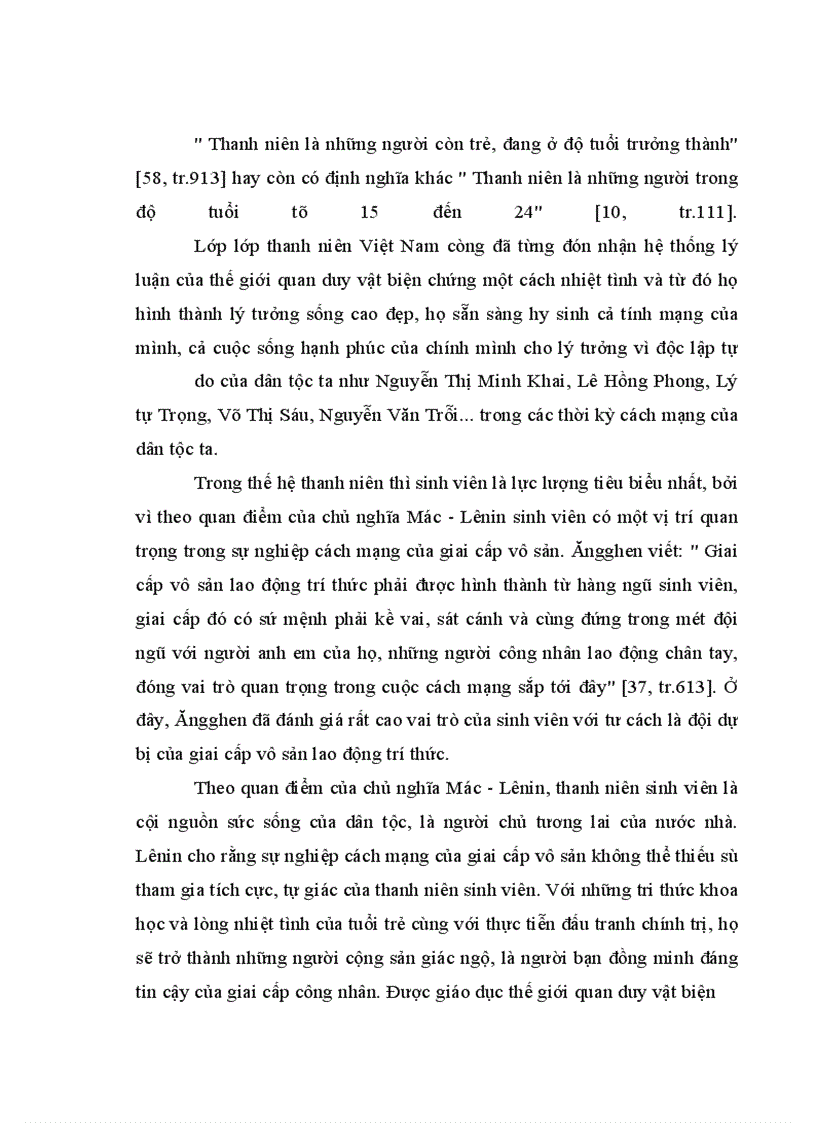 image for page Giáo dục thế giới quan duy vật biện chứng cho sinh viên hà nội hiện nay - thực trạng và giải pháp