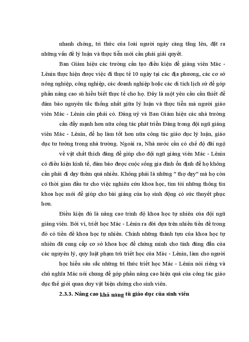 image for page Giáo dục thế giới quan duy vật biện chứng cho sinh viên hà nội hiện nay - thực trạng và giải pháp