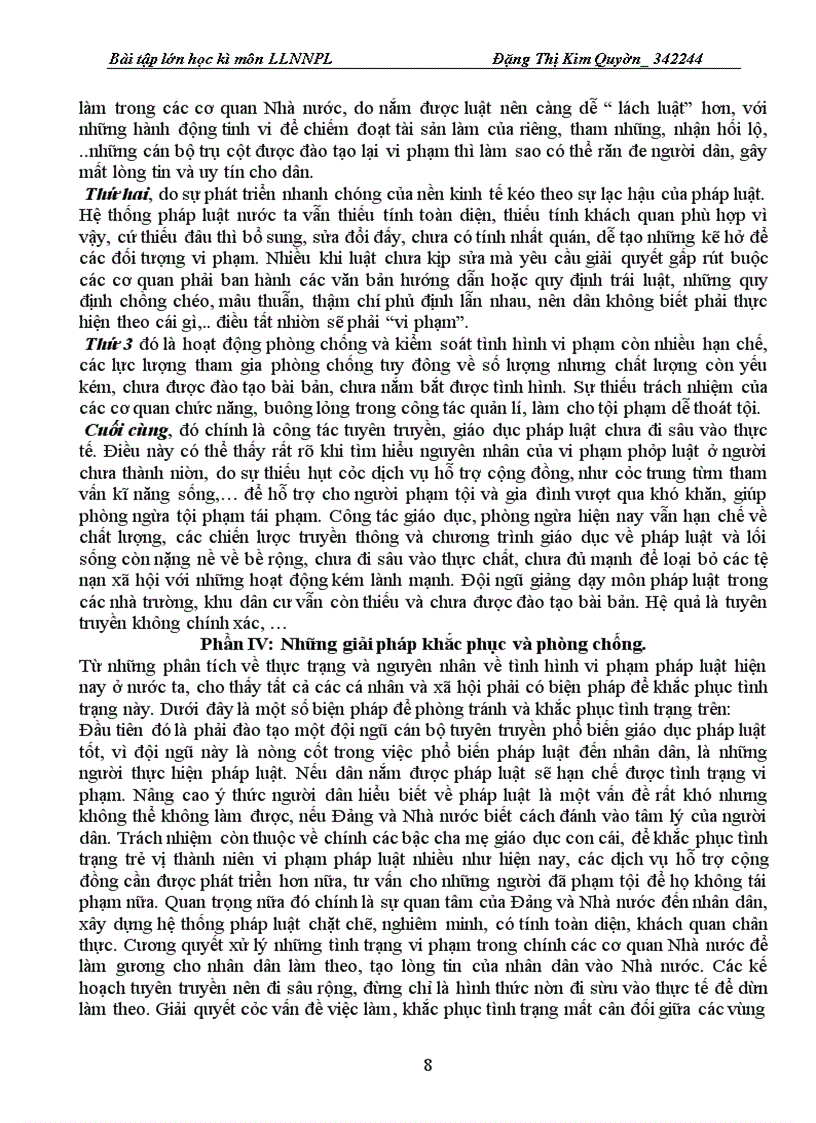 image for page Thực trạng của vi phạm pháp luật ở Việt Nam hiện nay