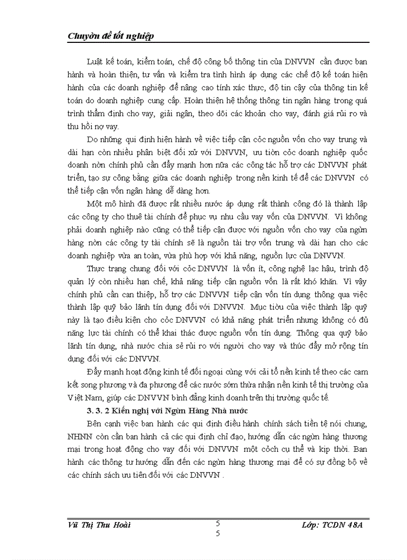 image for page Nâng cao chất lượng cho vay đối với doanh nghiệp vừa và nhỏ của ngân hàng thương mại cổ phần Công Thương chi nhánh Hai Bà Trưng