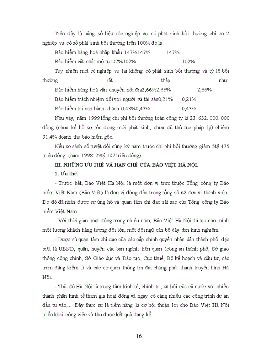 image for page Tổ chức của công ty bảo hiểm Hà nội