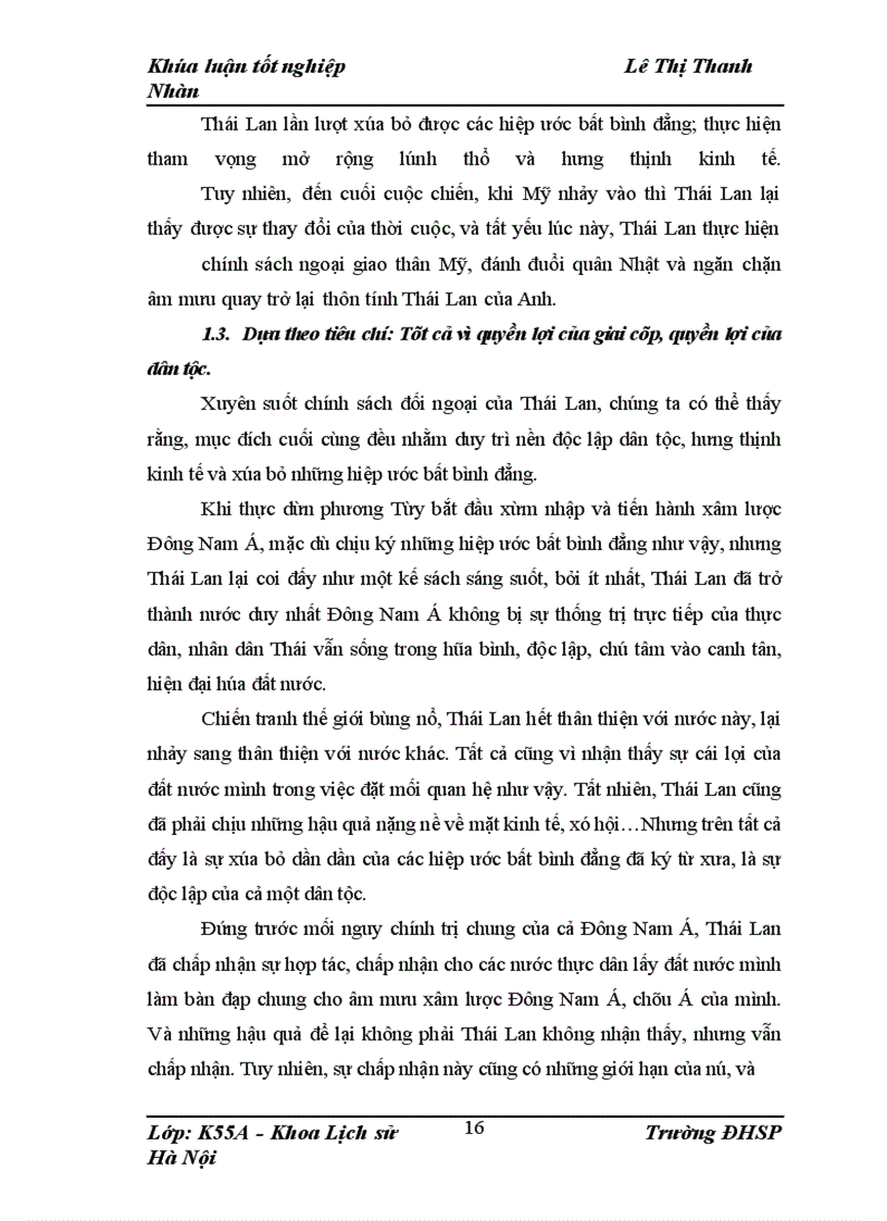image for page Những nội dung cơ bản trong chính sách kinh tế - quân sự của Thái Lan đối với Mỹ