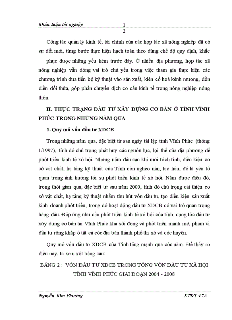 image for page Đầu tư xây dựng cơ bản ở tỉnh Vĩnh Phúc