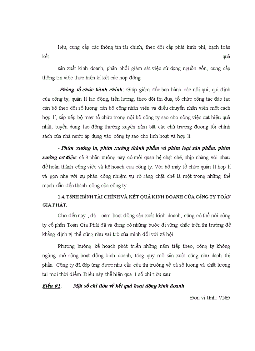 image for page Tổ chức bộ máy kế toán và hệ thống kế toán tại công ty cổ phần Toàn Gia Phát