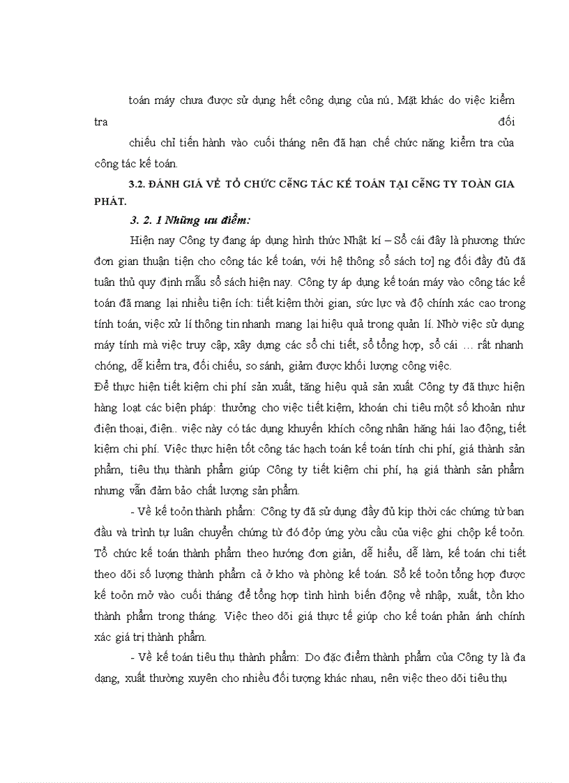 image for page Tổ chức bộ máy kế toán và hệ thống kế toán tại công ty cổ phần Toàn Gia Phát