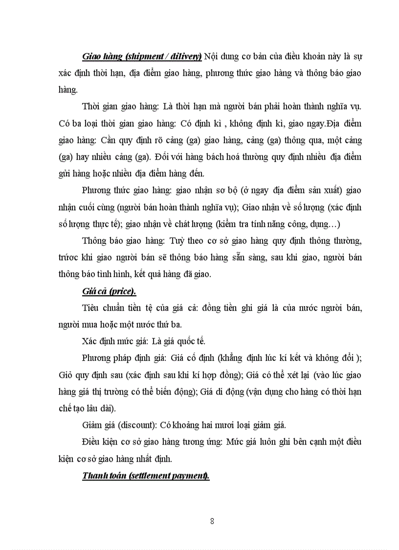 image for page Hợp đồng mua bán ngoại thương – nội dung và cách thức soạn thảo