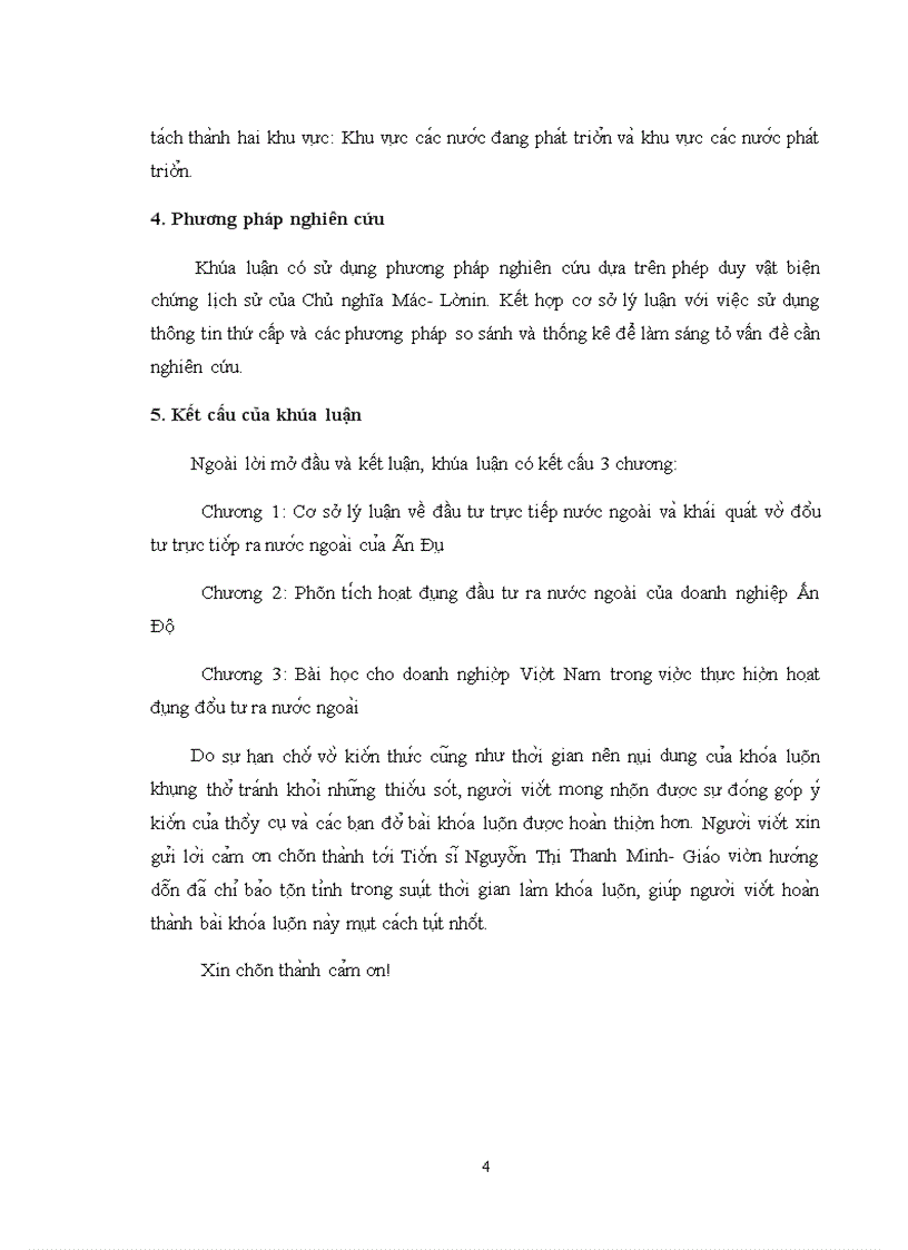 image for page Hình thức và động cơ đầu tư ra nước ngoài của doanh nghiệp Ấn Độ và bài học cho Việt Nam