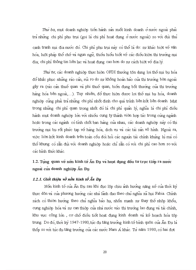 image for page Hình thức và động cơ đầu tư ra nước ngoài của doanh nghiệp Ấn Độ và bài học cho Việt Nam