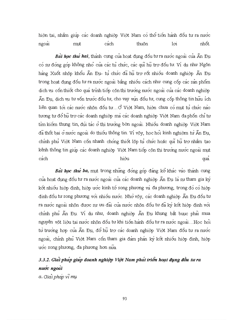 image for page Hình thức và động cơ đầu tư ra nước ngoài của doanh nghiệp Ấn Độ và bài học cho Việt Nam