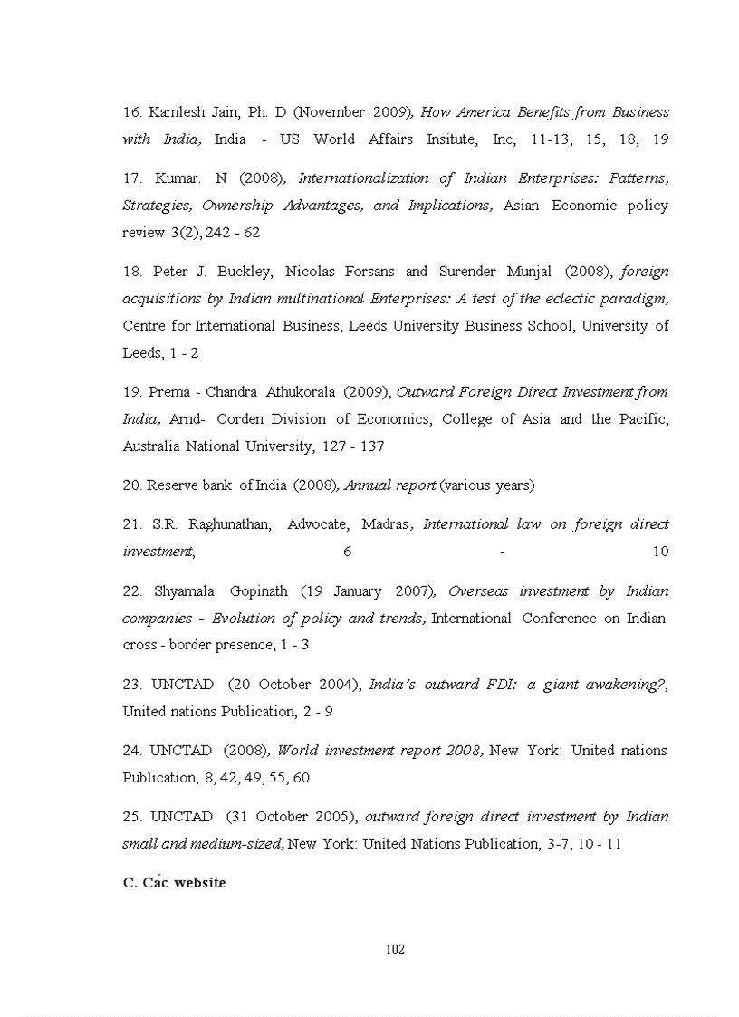 image for page Hình thức và động cơ đầu tư ra nước ngoài của doanh nghiệp Ấn Độ và bài học cho Việt Nam