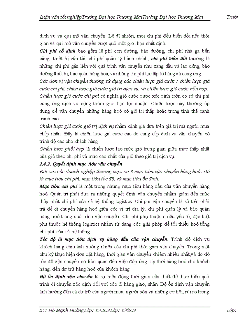 image for page Hoàn thiện quản trị vận chuyển hàng hóa tại công ty TNHH tiếp vận Long Giang trên thị trường Hà Nội