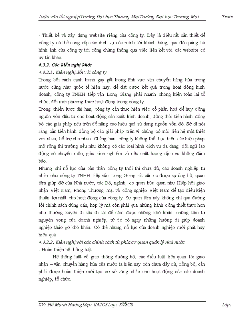 image for page Hoàn thiện quản trị vận chuyển hàng hóa tại công ty TNHH tiếp vận Long Giang trên thị trường Hà Nội