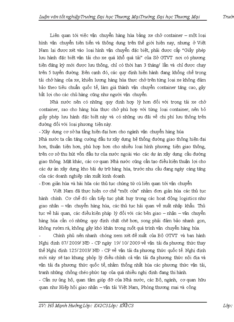 image for page Hoàn thiện quản trị vận chuyển hàng hóa tại công ty TNHH tiếp vận Long Giang trên thị trường Hà Nội