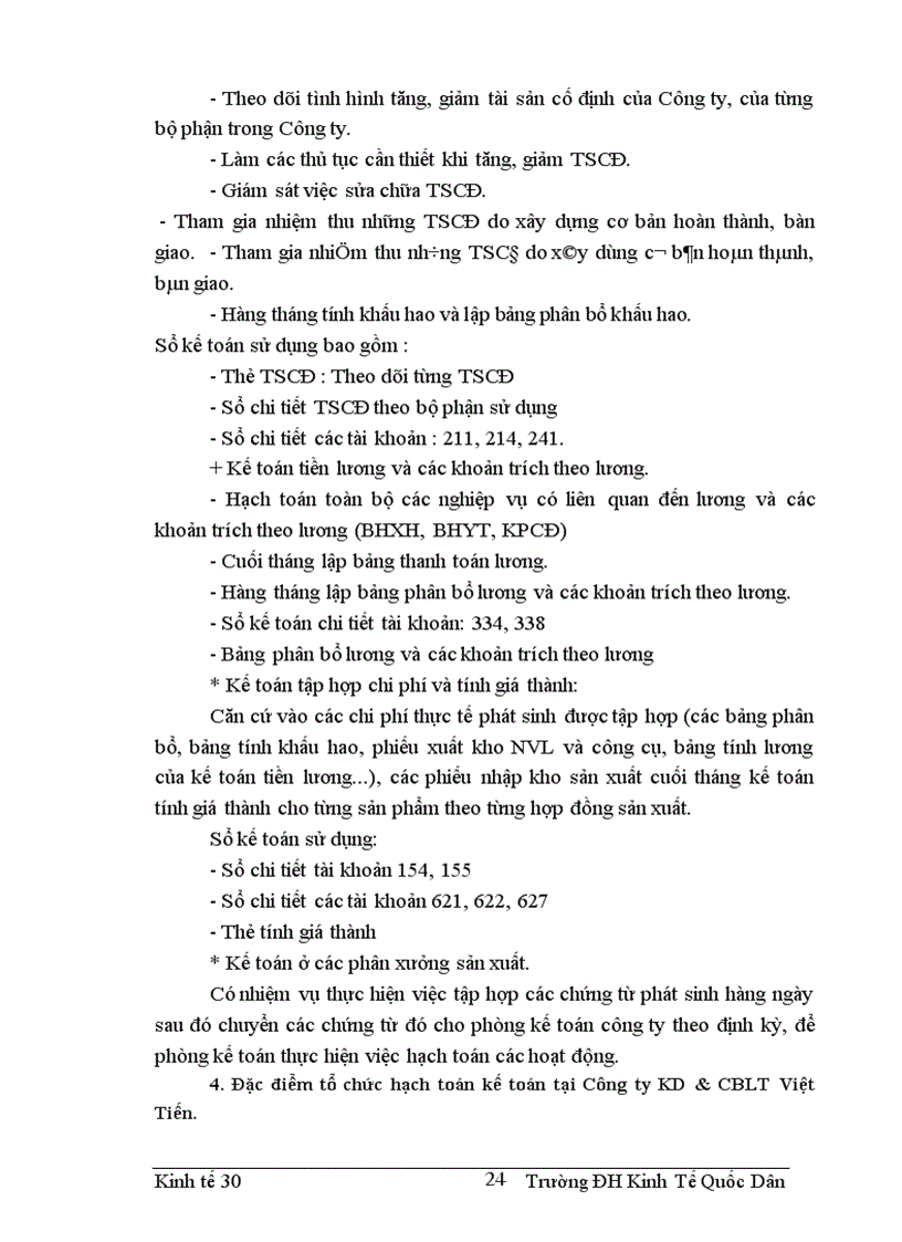 image for page Thực trạng hạch toán nguyên vật liệu tại Công ty kinh doanh và chế biến lương thực việt tiến