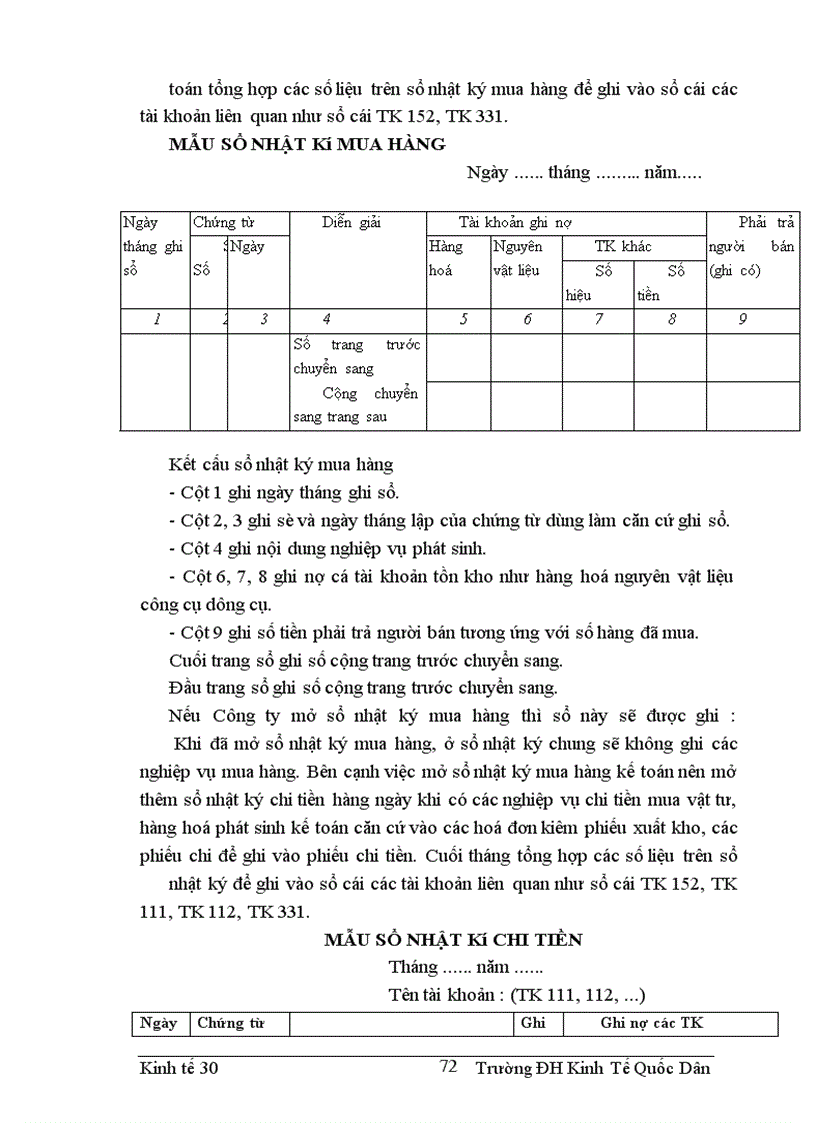 image for page Thực trạng hạch toán nguyên vật liệu tại Công ty kinh doanh và chế biến lương thực việt tiến