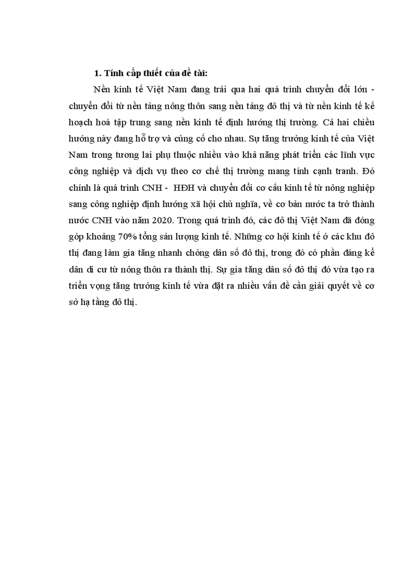 image for page Giải pháp huy động nguồn vốn tín dụng để phát triển cơ sở hạ tầng đô thị tại Việt Nam trong giai đoạn mới