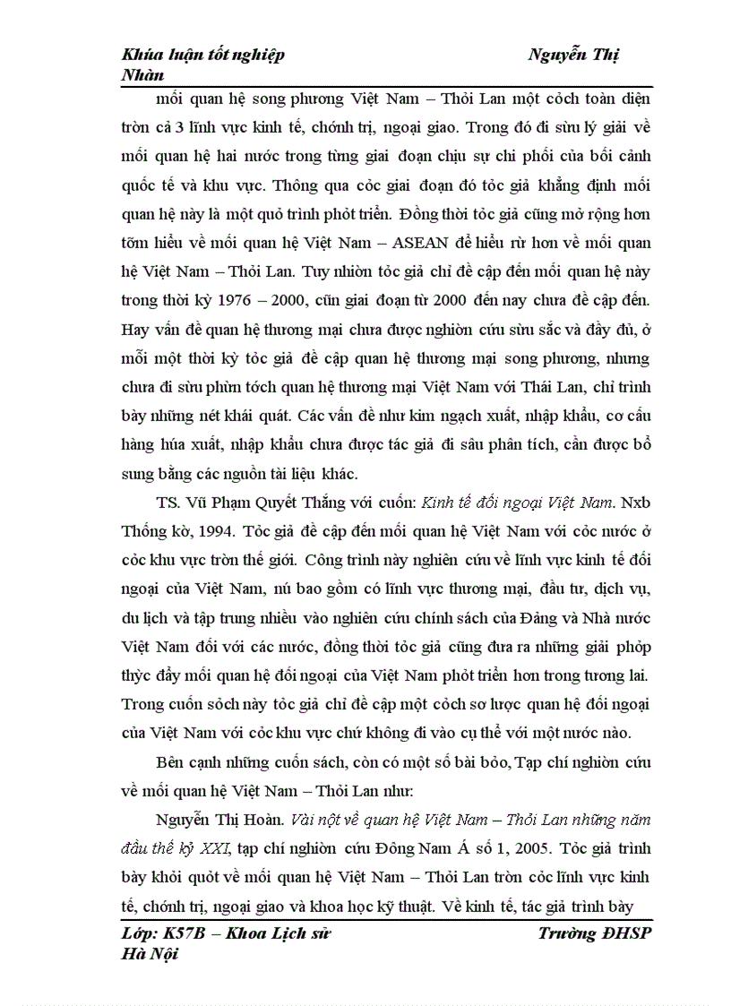 image for page Quan hệ thương mại Việt Nam với Thái Lan từ 1995 đến 2010