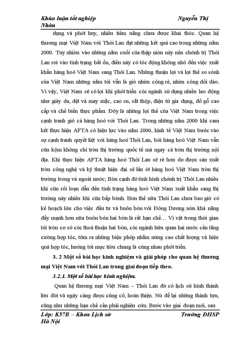 image for page Quan hệ thương mại Việt Nam với Thái Lan từ 1995 đến 2010