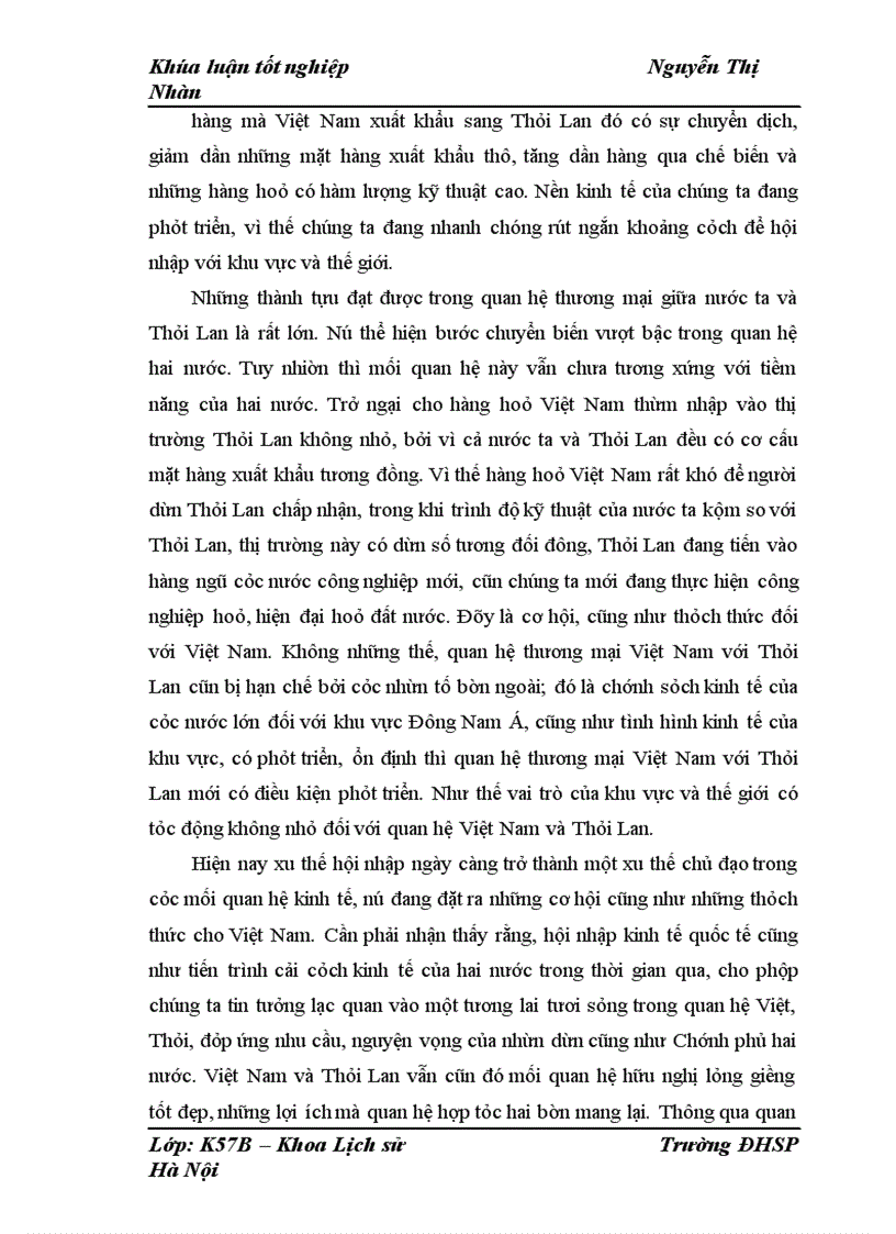 image for page Quan hệ thương mại Việt Nam với Thái Lan từ 1995 đến 2010