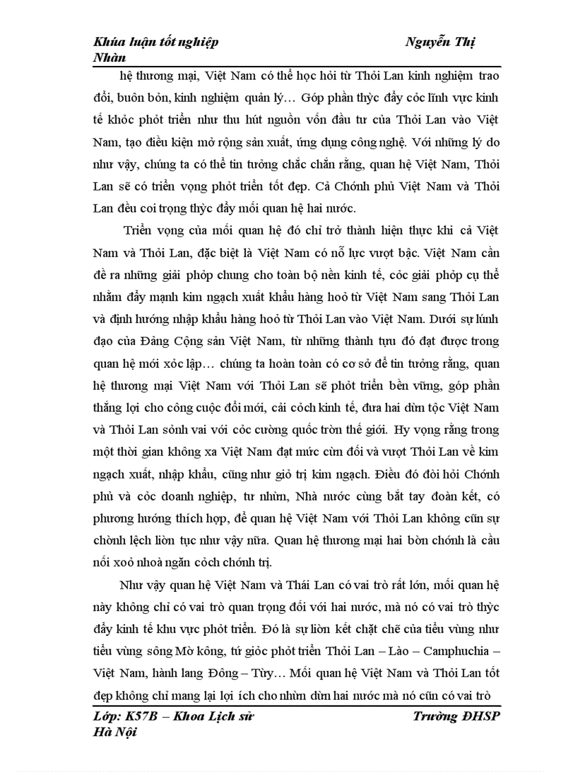 image for page Quan hệ thương mại Việt Nam với Thái Lan từ 1995 đến 2010