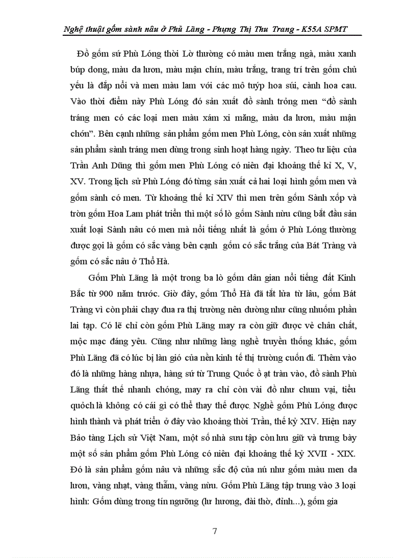 image for page Nghệ thuật gốm sành nâu ở Phủ Lãng