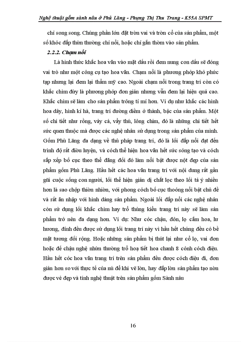 image for page Nghệ thuật gốm sành nâu ở Phủ Lãng