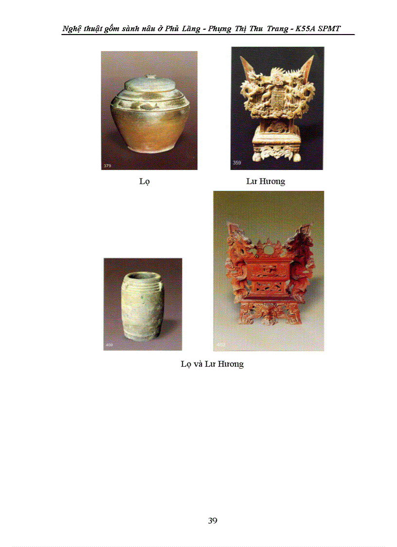 image for page Nghệ thuật gốm sành nâu ở Phủ Lãng