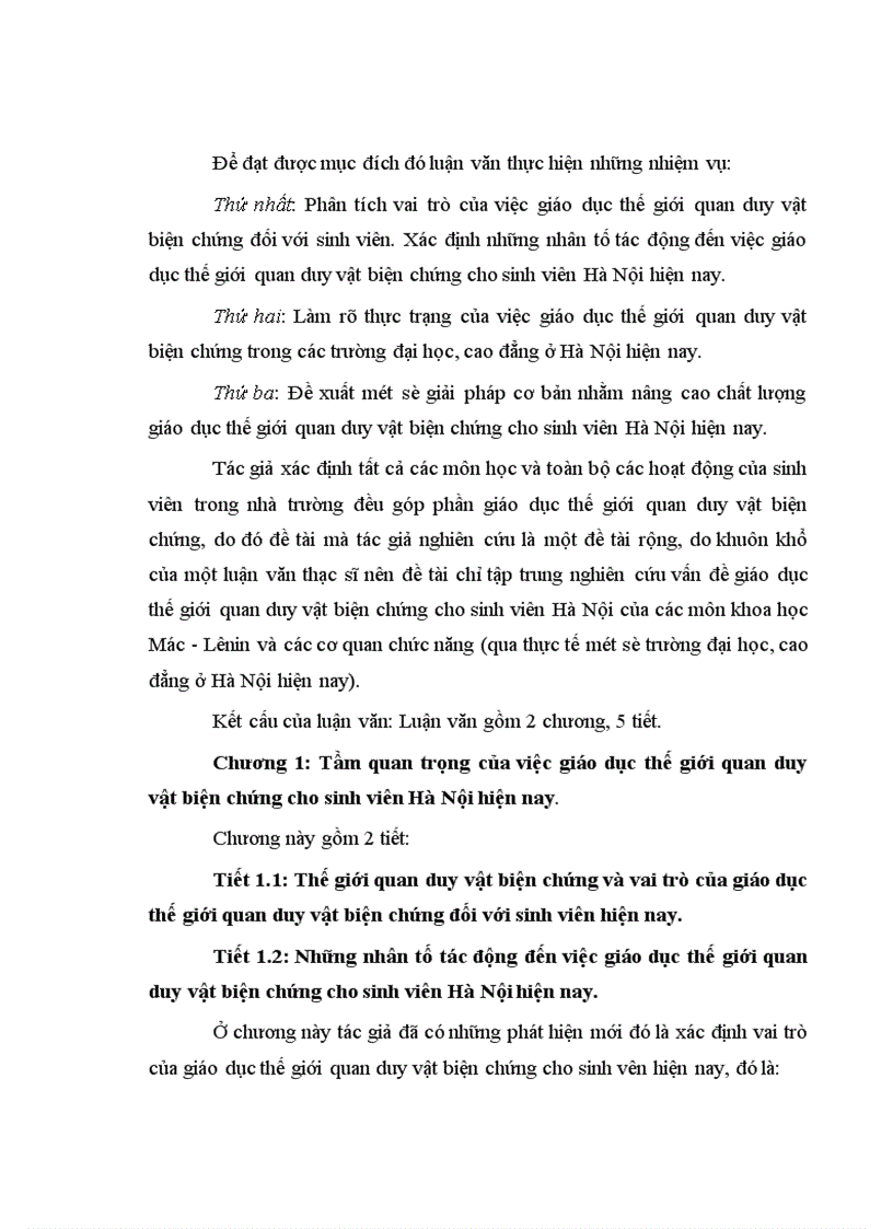 image for page Vấn đề giáo dục thế giới quan duy vật biện chứng cho sinh viên các trường đại học, cao đẳng ở Hà Nội hiện nay (qua thực tế ở một số trường đại học và cao đẳng ở Hà Nội