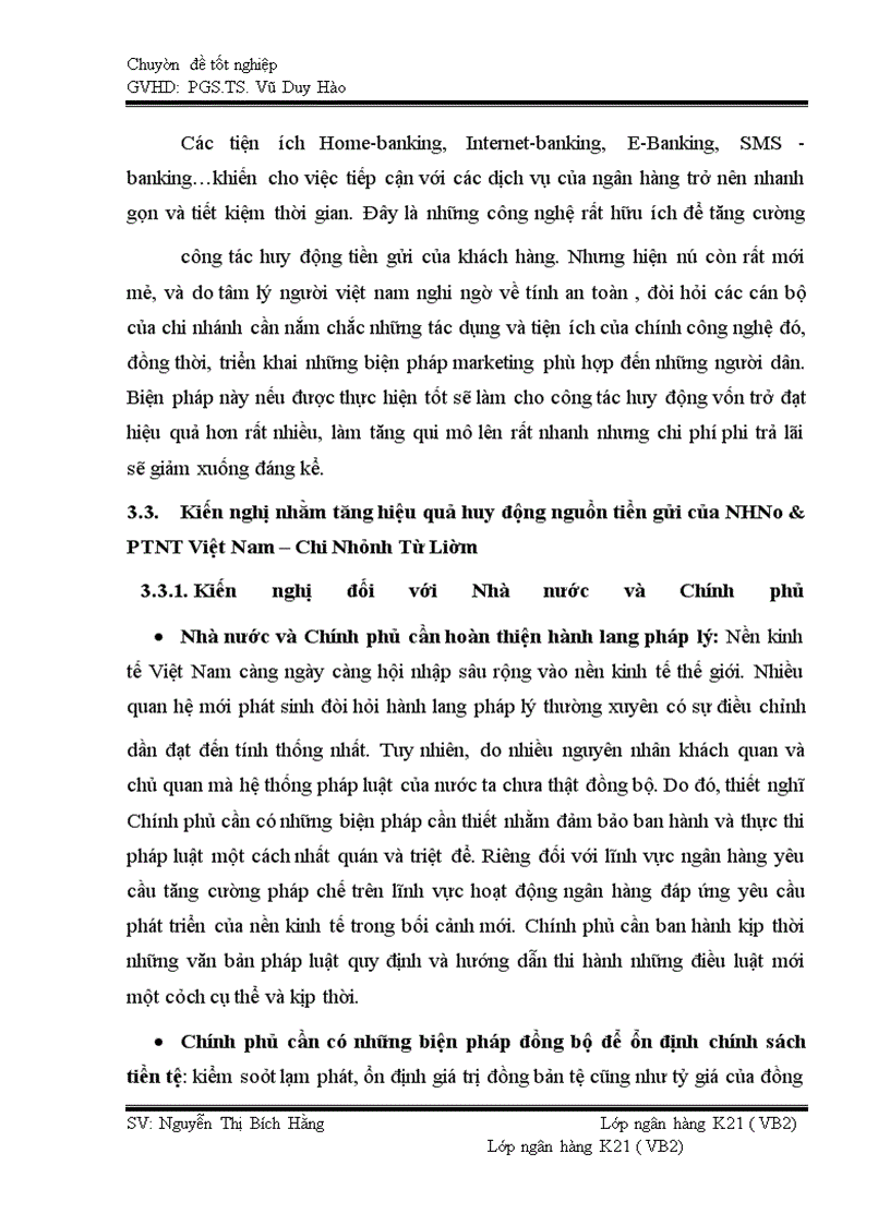 image for page Nâng cao hiệu quả huy động nguồn tiền gửi tại NHNo&PTNT Việt Nam – Chi Nhánh Từ Liêm