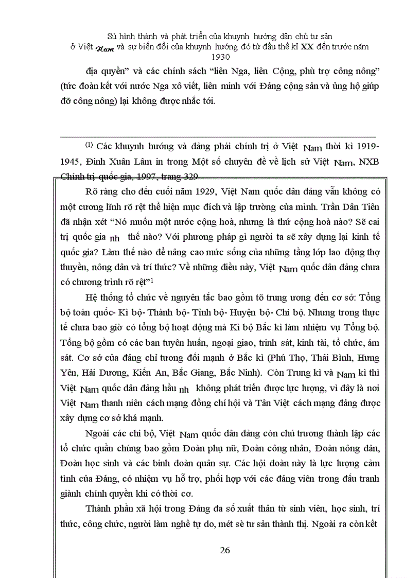 image for page Sự ra đời của giai cấp Tư sản, Tiểu tư sản và trào lưu dân chủ tư sản