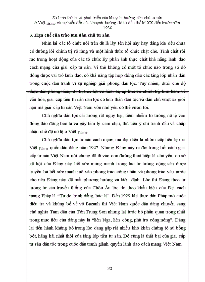 image for page Sự ra đời của giai cấp Tư sản, Tiểu tư sản và trào lưu dân chủ tư sản