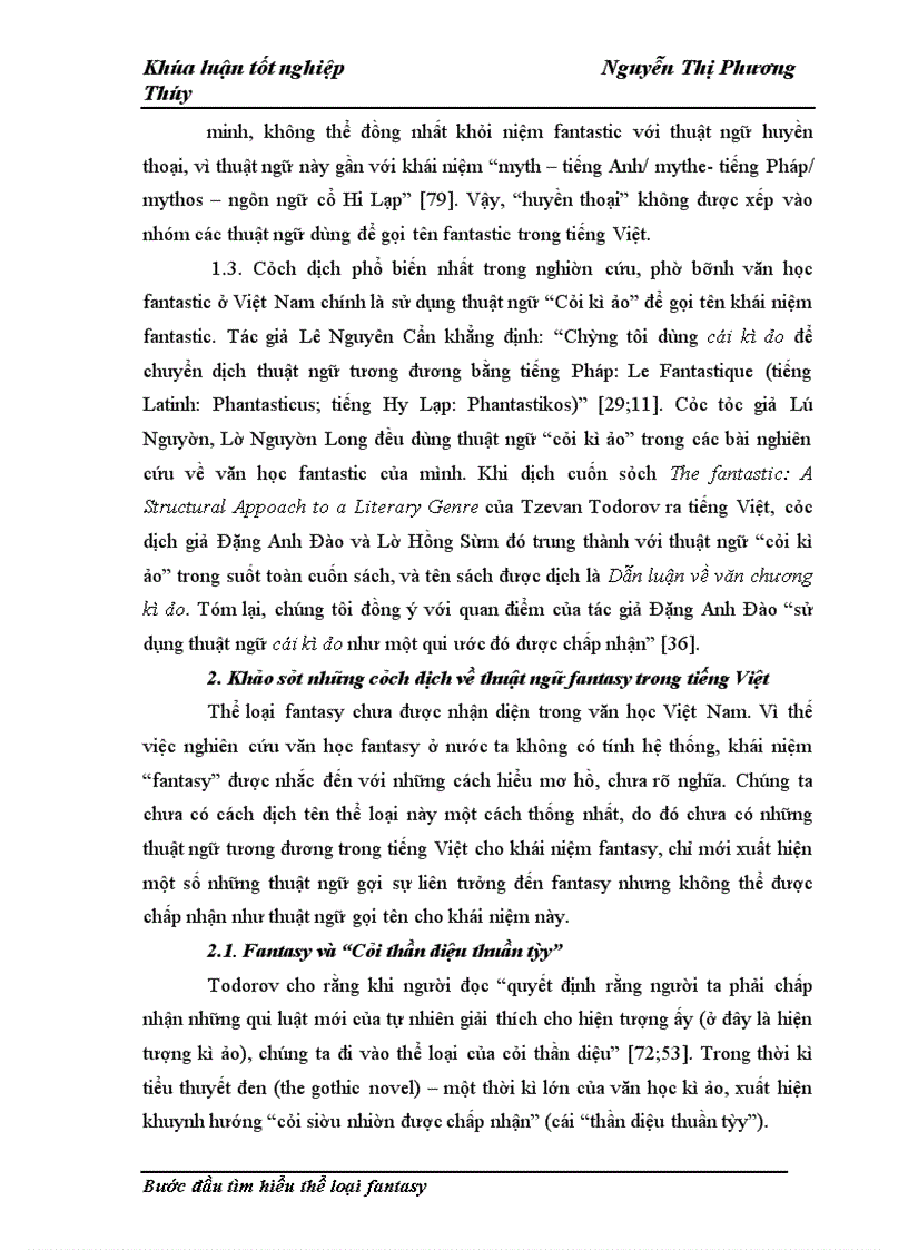 image for page Về khái niệm cái kì ảo và văn học kì ảo trong nghiên cứu văn học